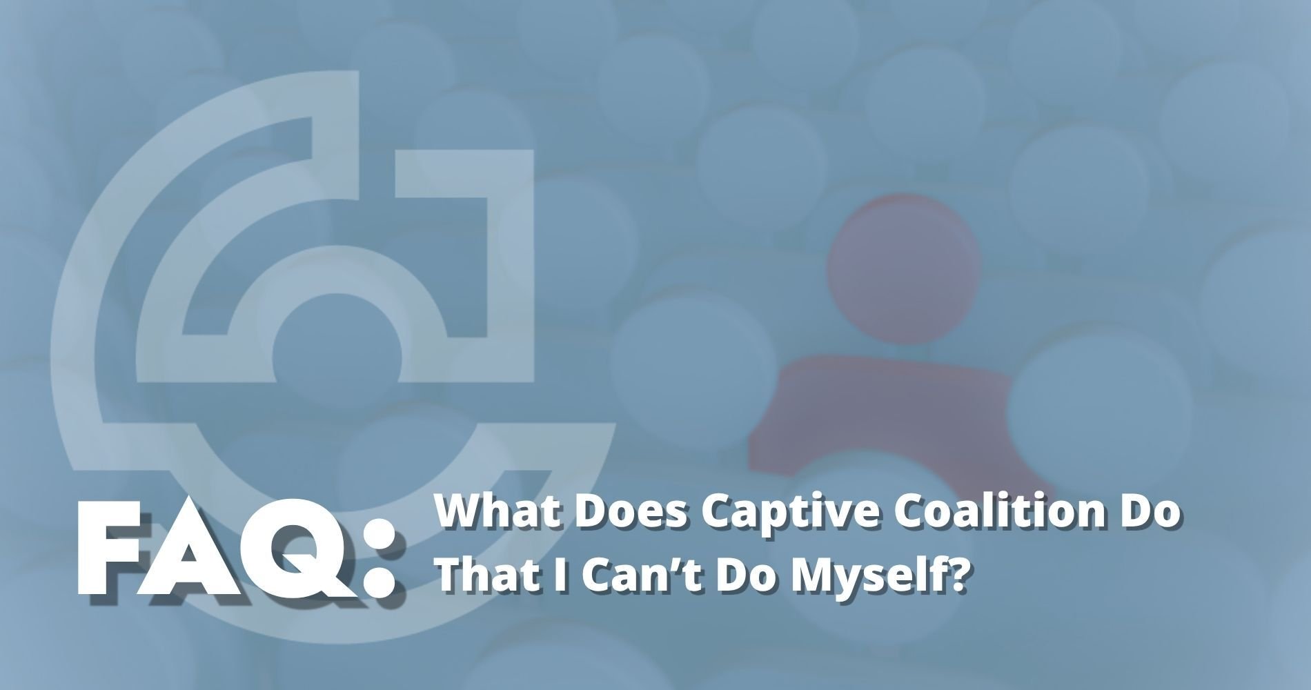 hero: What Does Captive Coalition Do That I Can’t Do Myself?